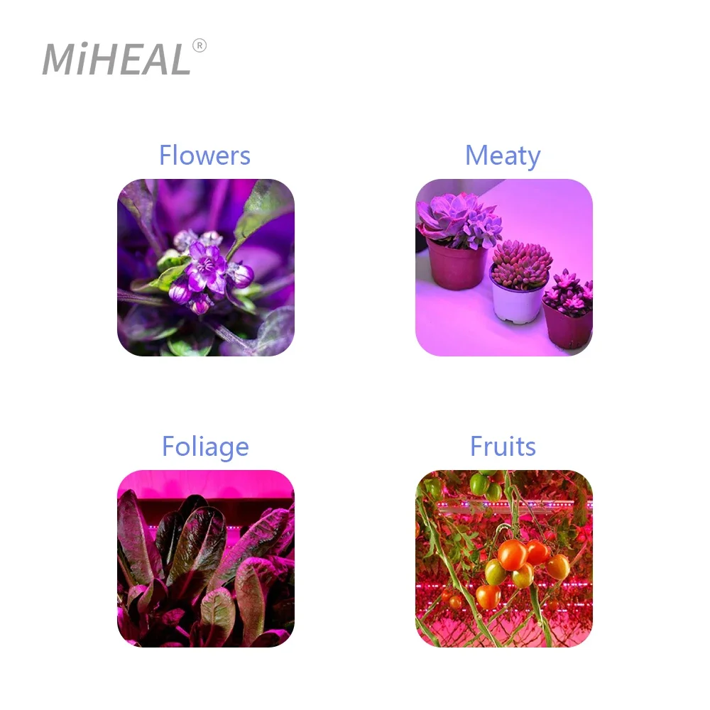 Full Spectrum 200W LED Solar Grow Light Floodlight Plant Growing Light Phytolamp Bulb For Indoor Outdoor Plants Flower Seedling