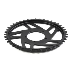 Electric Bicycle Ebike 42*********T Round Chainring Chain Ring Offset Correction FOR BAFANG BBS01 BBS02 Tooth Plate Parts