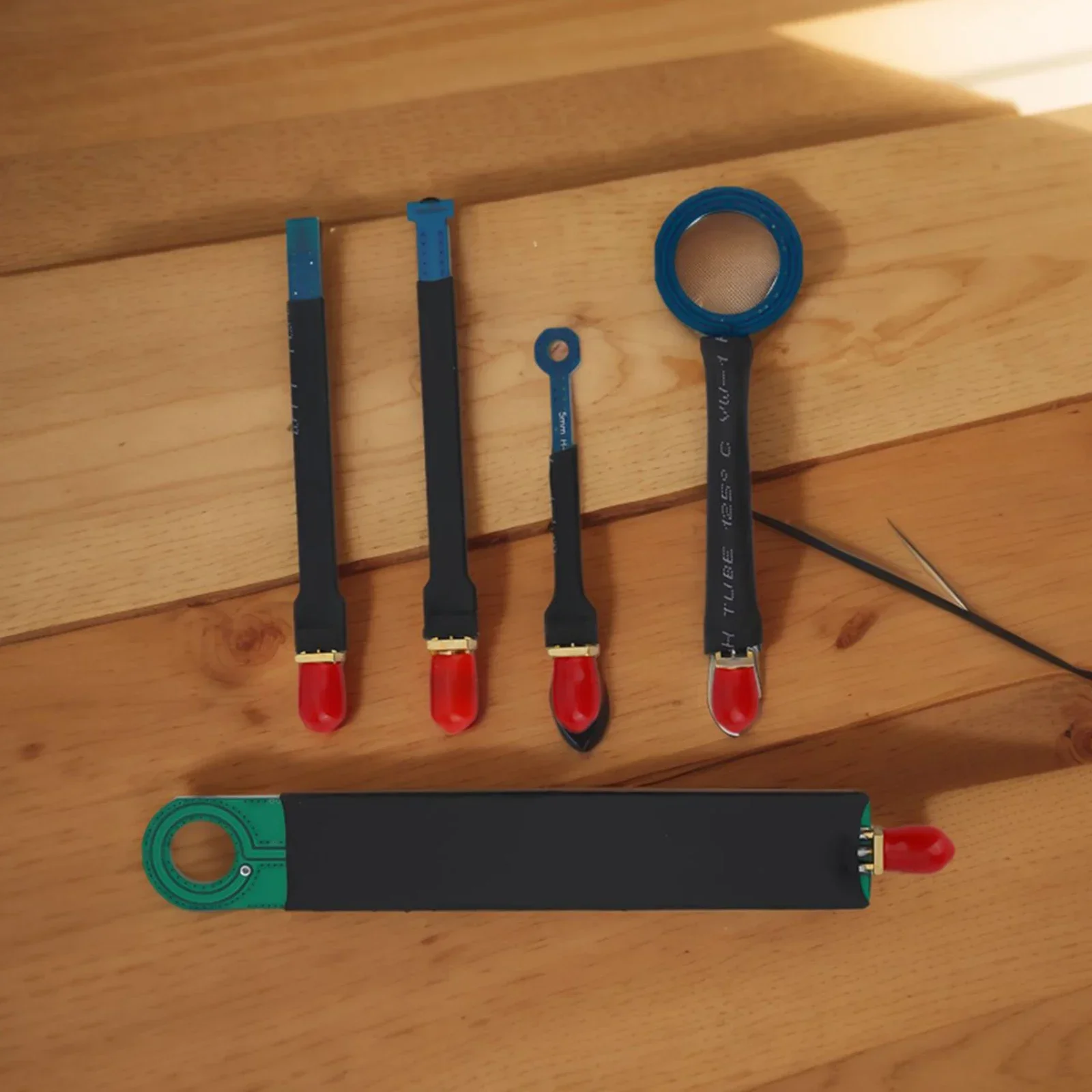 5pcs/Set Near Field Conduction Magnetic Probe Kit For EMI EMC Analysis Accessories SMA- Connector Magnetic Field Antenna Probe