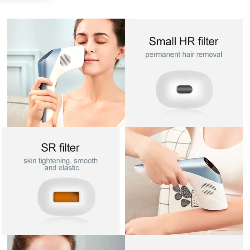 Appareil d'épilation pour hommes et femmes, dispositif de beauté à usage domestique, élimination permanente des pigments, resserrement des pores de la peau