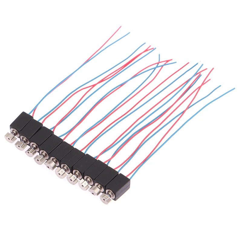 5pieces 4*8mm 0408 Mini Micro Vibration Motor DC 3V Hollow Cup Coreless Motor Small With Eccentric Wheel For DIY Massager Toy