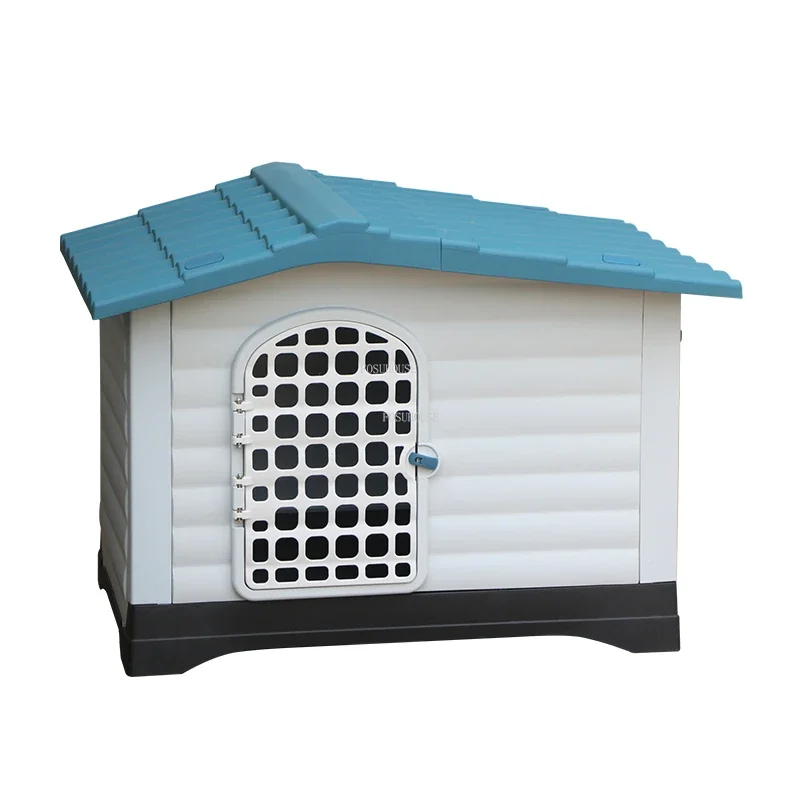 

Four Seasons Universal Patio Dogs Cage Modern Creative Outdoor Courtyard Garden Dog Houses Rainproof Household Puppy Kennel Z