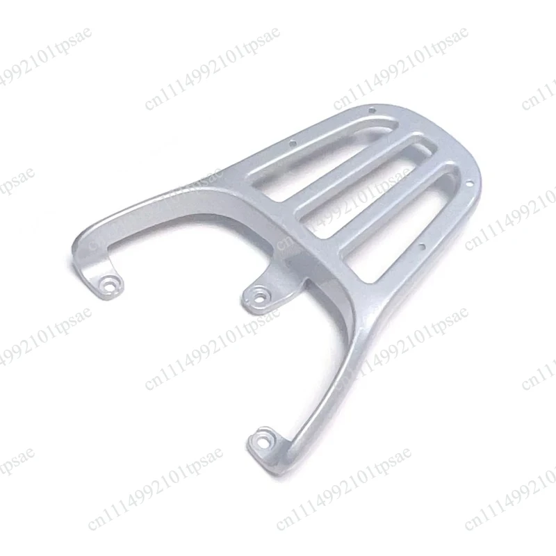 Suitable for modifying the tailstock and luggage rack with silver aluminum alloy