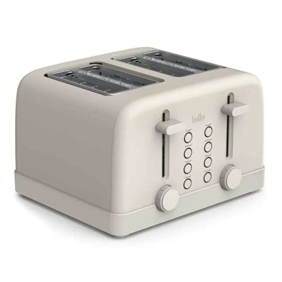 

4 Slice Toaster 6 Setting Shade Control with Reheat and Cancel Buttons Removable Crumb Tray Anti Jam and Auto Shutoff 900 Watt