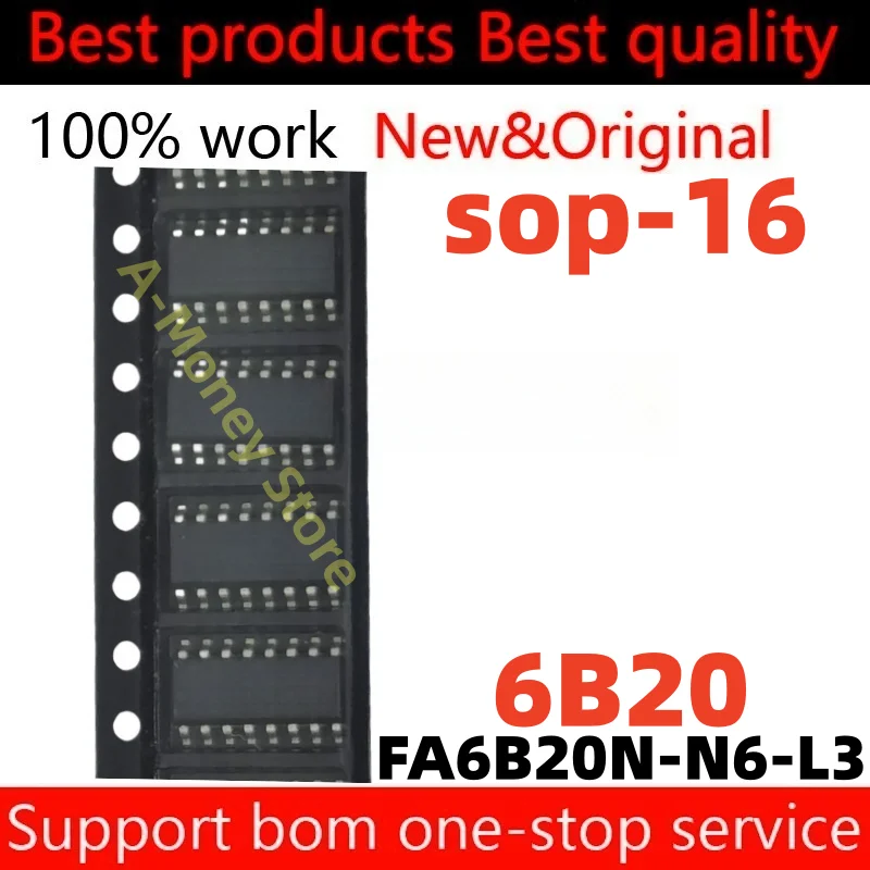 

(10pcs)FA6B20N FA6B20 6B20 FA6B20N-N6-L3 sop-16