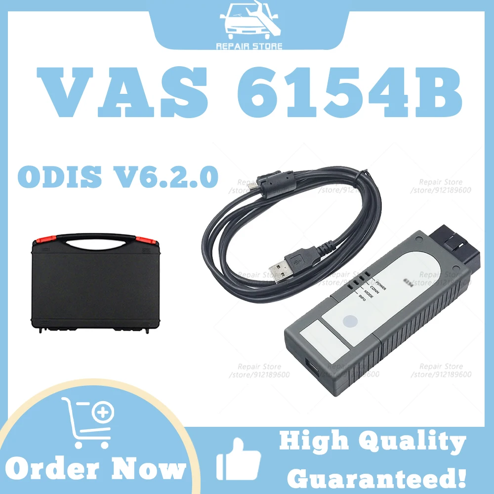 Hot Sale Diagnostic Tool V-AS6154B V1.6 With WiFi Non-upgradable OD-ISV6.2.0 Software Supported Multi-languages Repair equipment