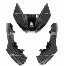 left and right side hood  carbon fiber pattern suitable for Kawasaki Ninja 650 ER6F ER6N 2012-2016 fairing panel fuel tank cover
