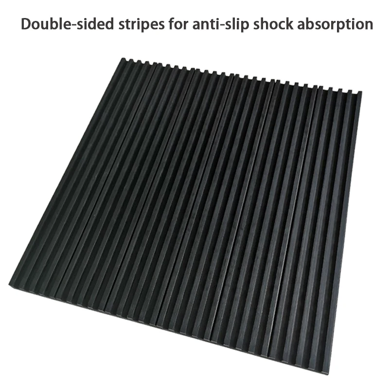 Rubber Shock Absorbing Pad Buffer Block Air Conditioner Outdoor Unit Water Pump Sound Insulation Noise Reduction Anti-Slip Pad