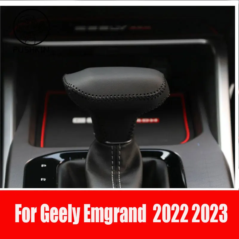 Decorate Fit For Geely Emgrand 4th 2023 2024 2025 Interior Console Armrest Box Gearbox Shift Knob Sleeve Trim Car Accessories