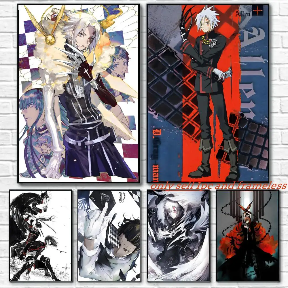 Póster de D-D.Gray-man C-Cross Marian, decoración artística de pared para habitación, póster impermeable para decoración del hogar, Bar, dormitorio, regalo