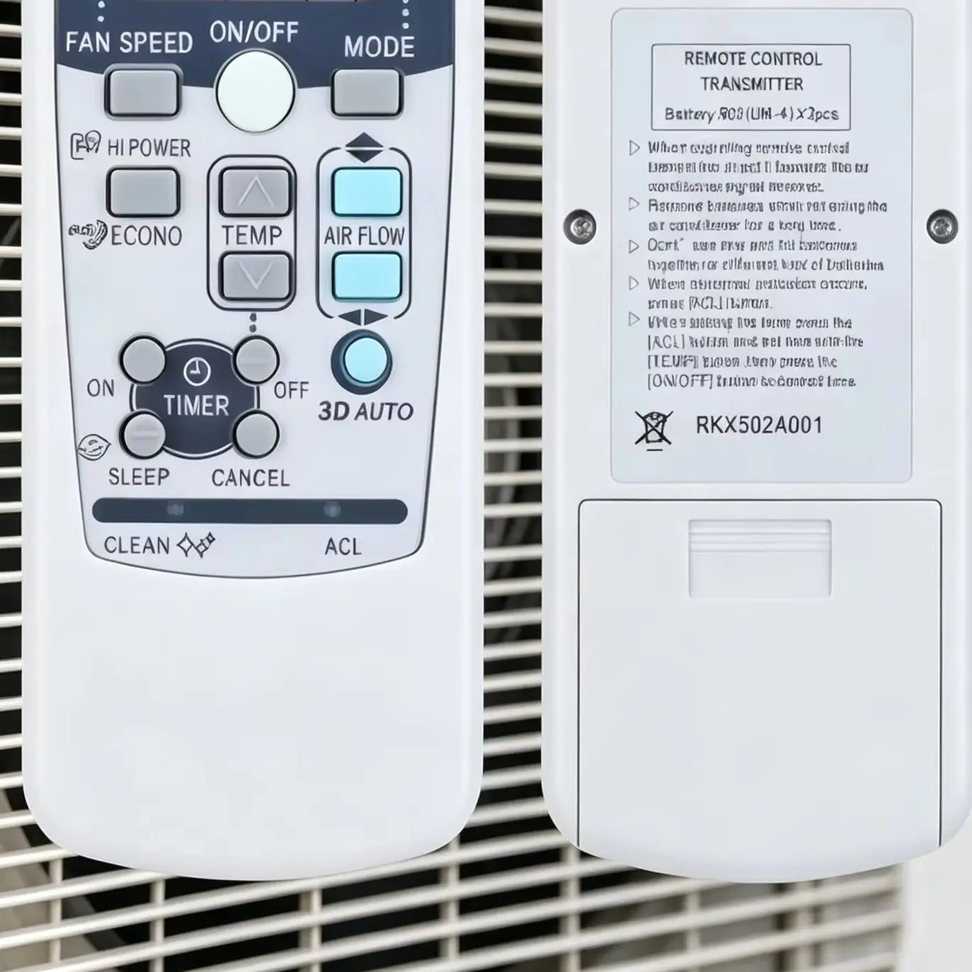 

Replacement RKX502A001 AC Remote Control Original Fit for Mitsubishi All Series Air Conditioner Full Function