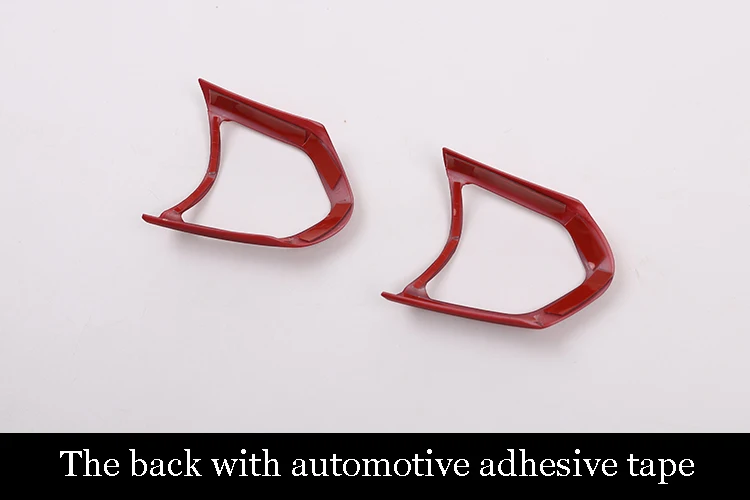 Rot Für BMW F20 F22 F21 F30 F32 F33 F36 F06 F12 F13 X5 F15 X6 F16 M-Sport ABS Lenkrad Dekoration Rahmen Trim – Detail 19