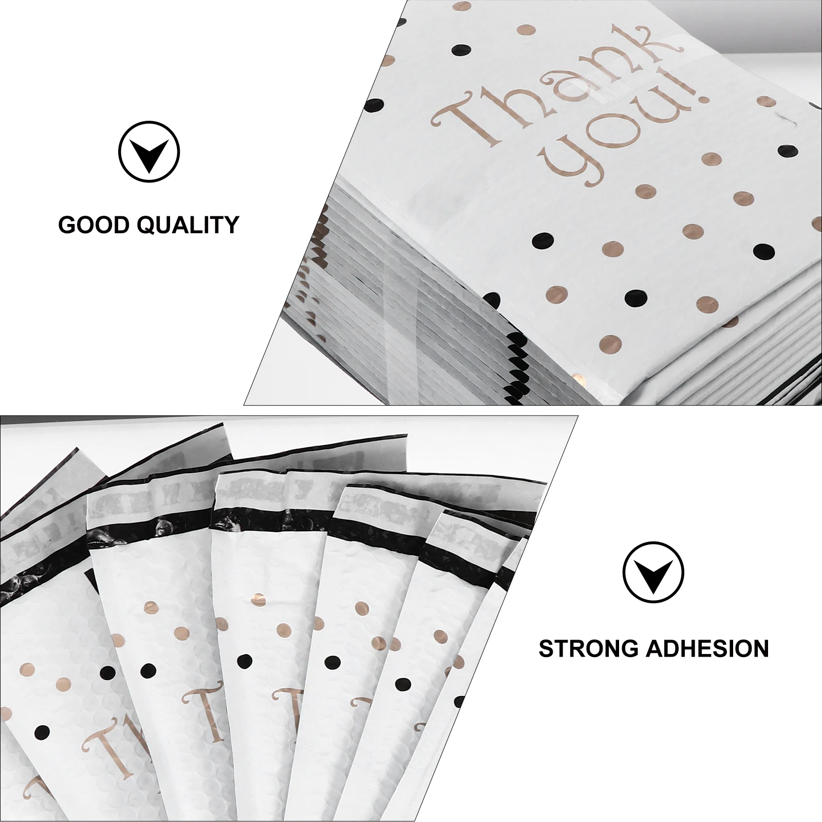 

25 Pcs Bubble Envelope Bag Package Packing Mailing Envelopes Padded Mailers Express