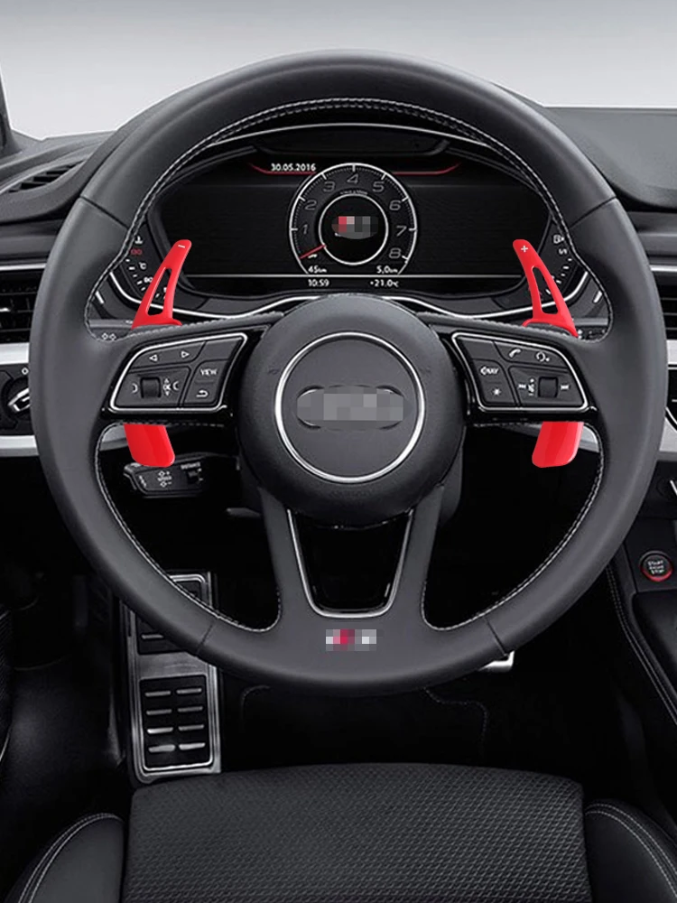 Auto-Lenkrad Schaltwippen-Verlängerung für Audi A3 S3 A5 S5 2017 A4 B9 Q7 2016-2017 TT TTS – Detail 3