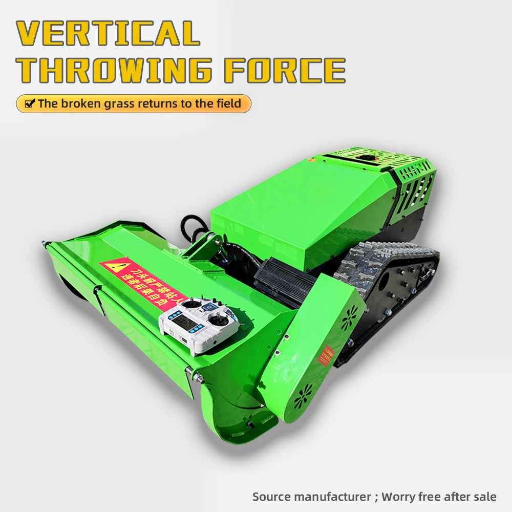 propelled Lawn Mower Garden Grass Cutting  Shipping Commercial Zero Turn Electric Lawn Mowers Remote Control Self-