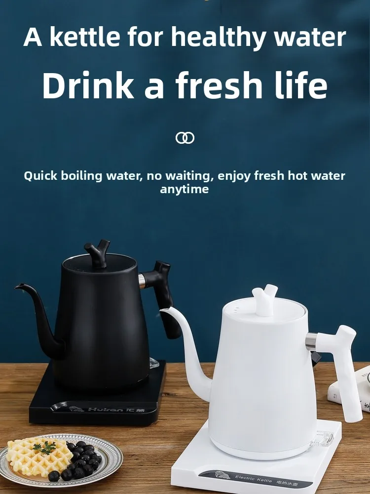 

Auatic Stainl Steel 304 Water Kettle for Brewing Tea And Coffee with Constant Temperature And Qui Heating