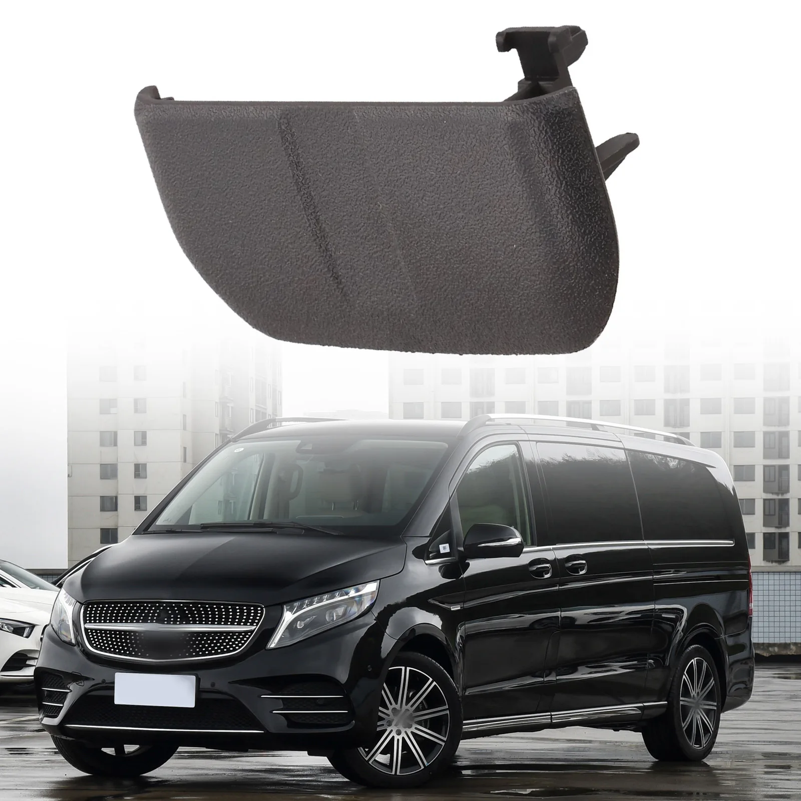 Car Seat Parts Seat Slide Blockage Cap Car Maintenance As Shown Easy Installation Functional Design OE Compatibility