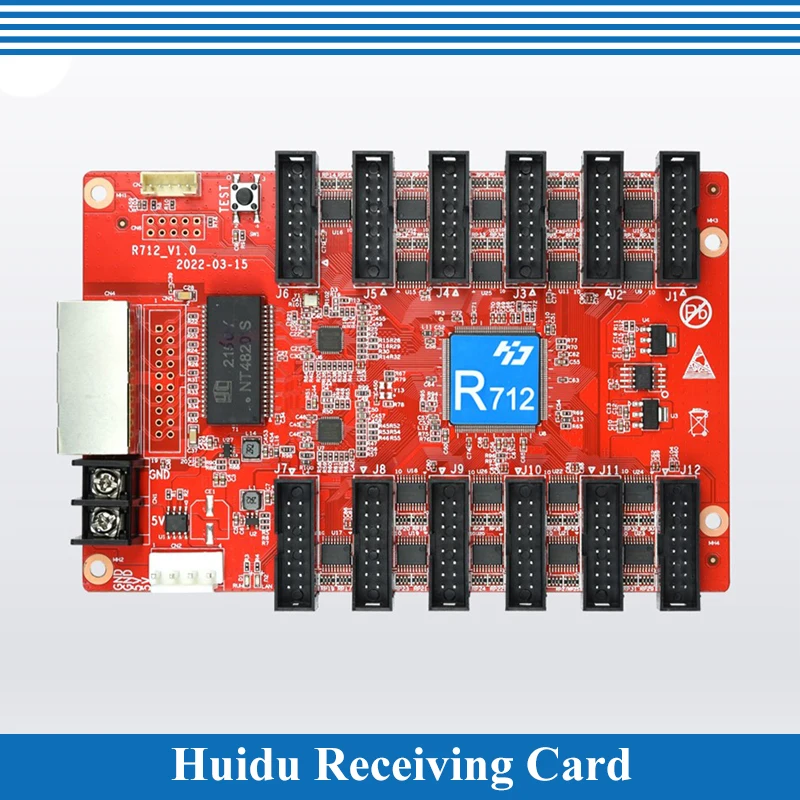 Huidu Vollfarb-LED-Display, Empfangskarte, funktioniert mit der Huidu-Sendekarte C16L, A3-4-5-6L, T901 usw