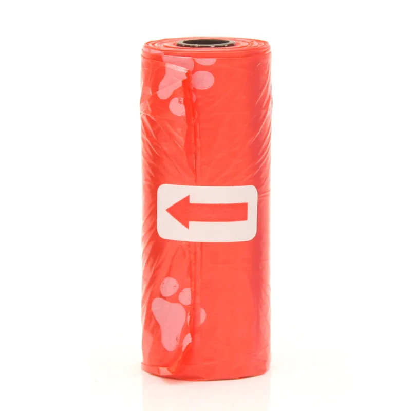 5-100 Rolls Hond Kak Zak Outdoor Schoonmaken Kak Zak Outdoor Huisdieren Benodigdheden voor Hond 15 Zakken/Roll Refill Vuilniszak Dierbenodigdheden