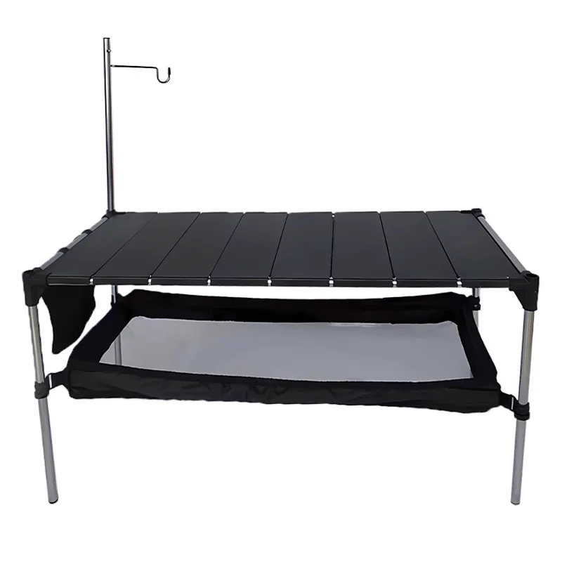 Ultralight Portable Folding Camping Table Foldable Outdoor Dinner Desk High Strength Aluminum Alloy For Garden Party Picnic BBQ