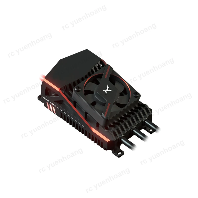 1PCS HPRO 300A Brushless ESC 6-14S High Voltage Speed Controller with Cooling Fan BEC 6-12V 10A for RC 700-800 Level Helicopter