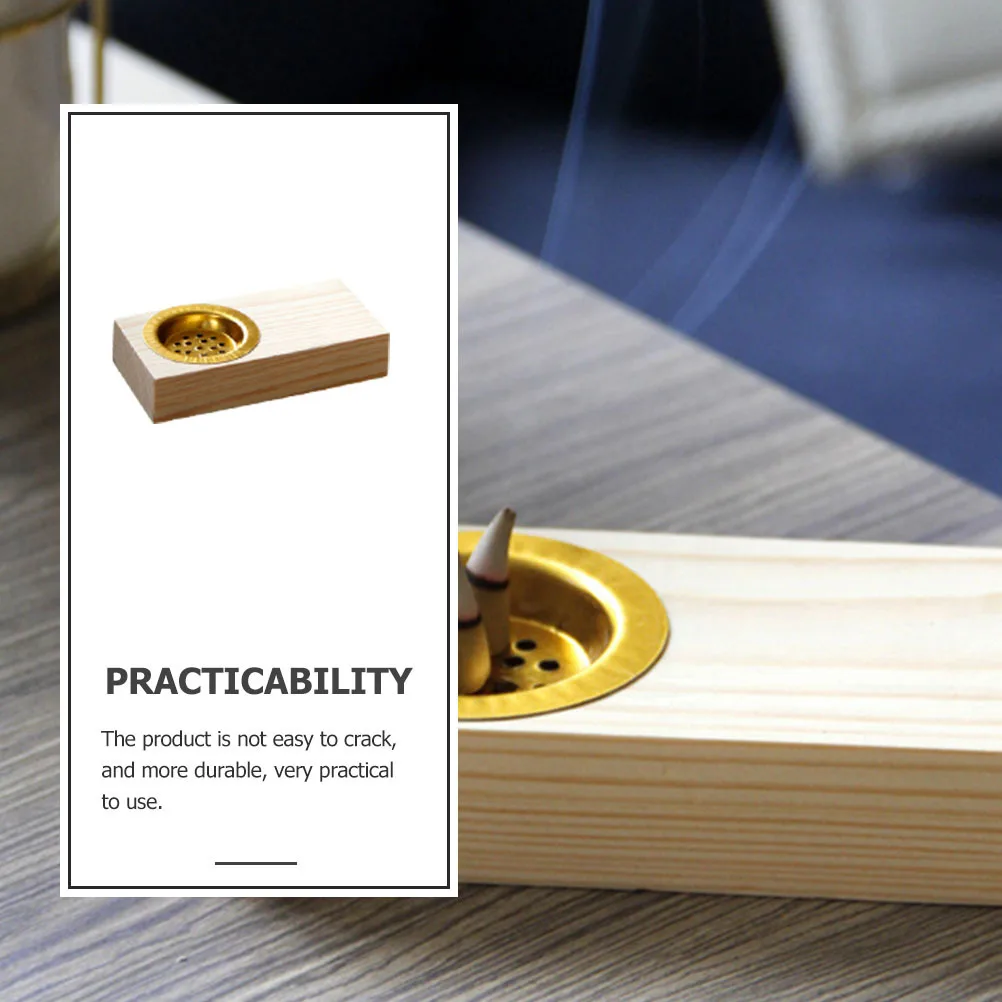 

Handicrafts Incense Oven Long Rectangular Aroma Stove High Grade Material Elegant Portable Home Decoration Gift