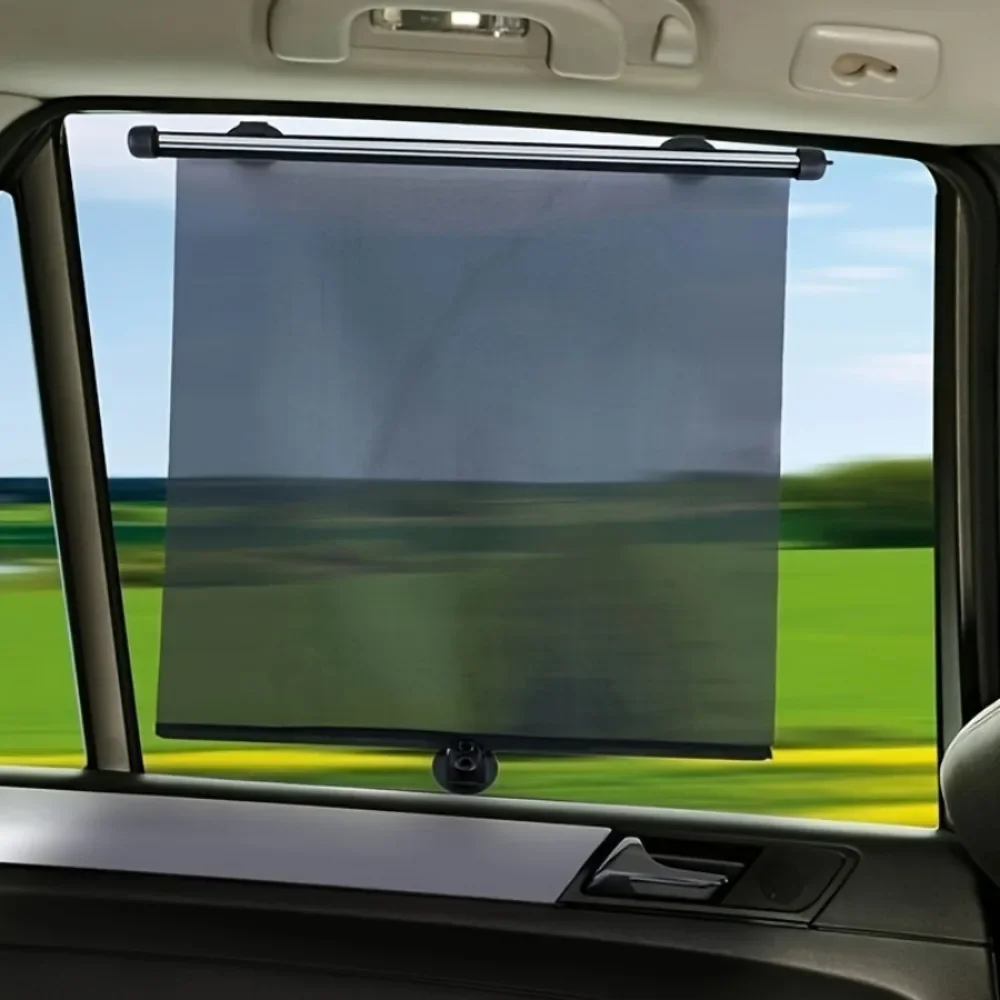 

Защитный козырек от солнца на лобовое стекло автомобиля, выдвижной рукав, изоляционная штора для передних и задних окон с защитой от УФ-лучей, автомобильные аксессуары