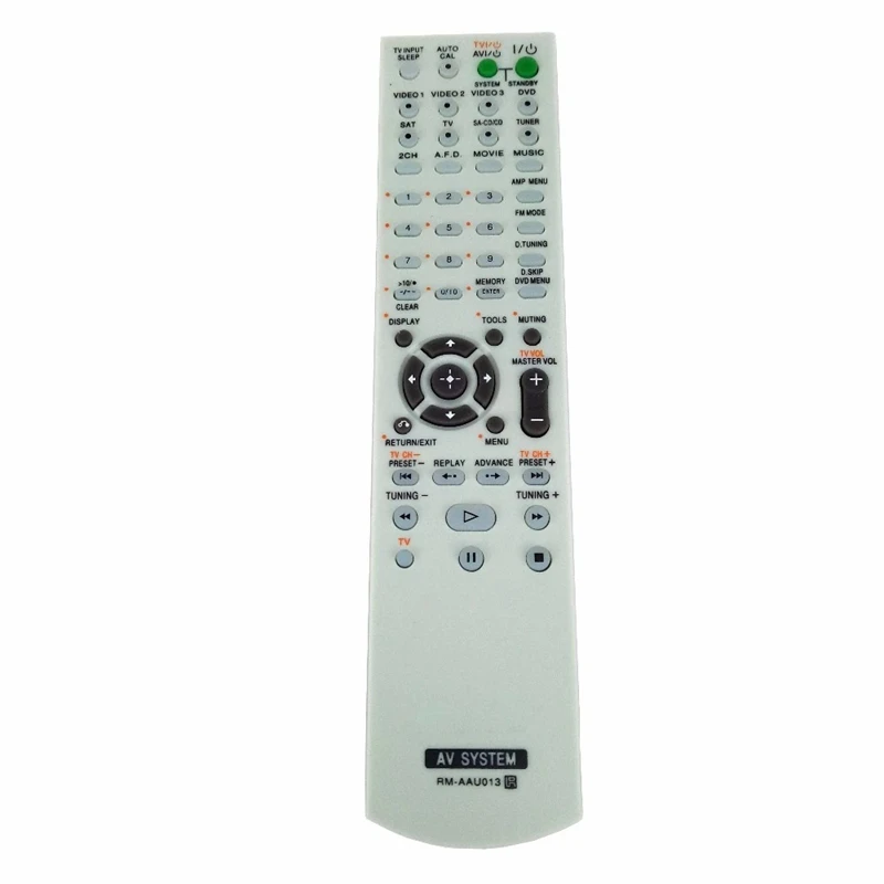 Remote Control RM-AAU013 For SONY HOME THEATER Audio/Video Receiver HTDDW790, STRDG510, STRK790, HTDDW795