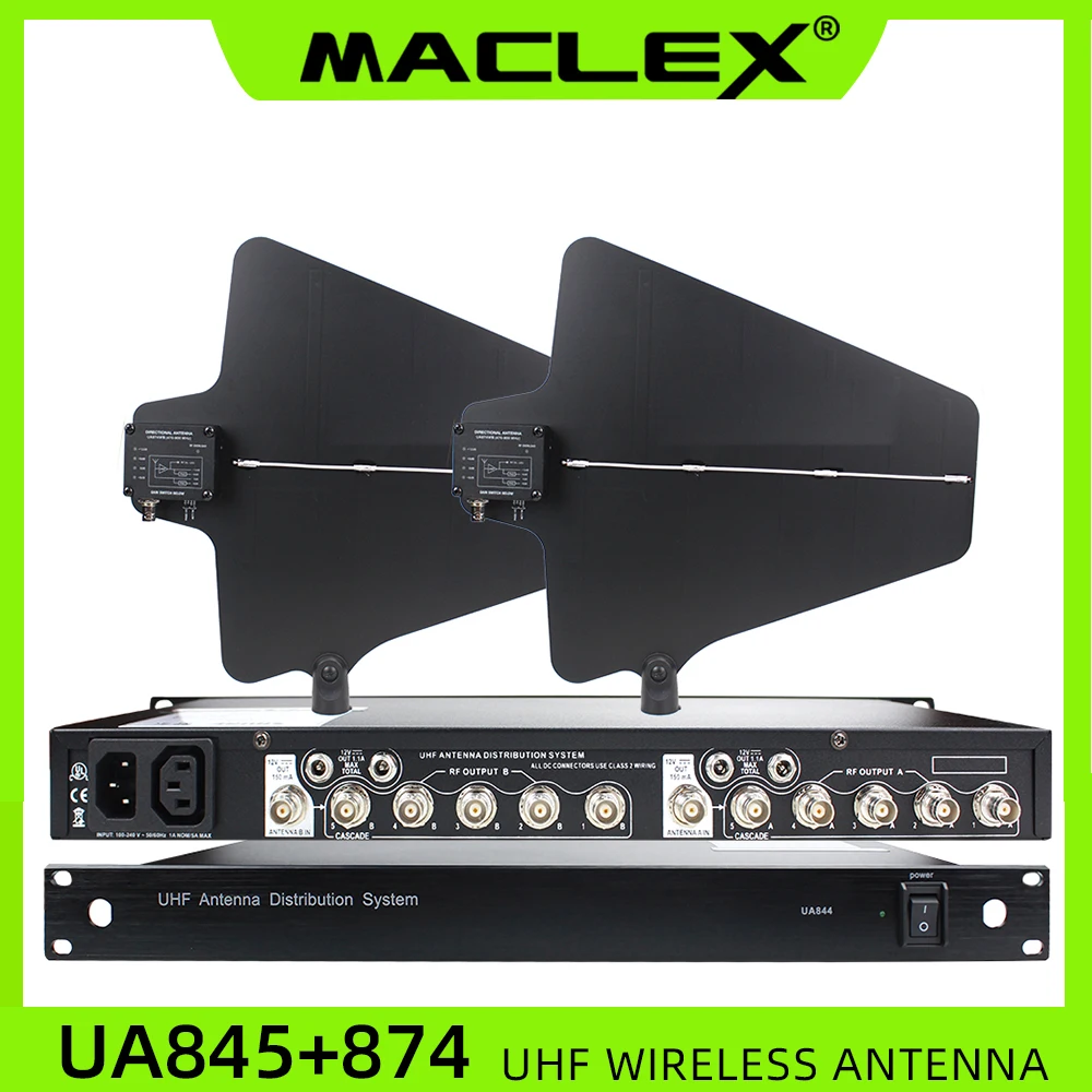 Sistema distribuidor de antena ua845 ua874 490-960mhz frequência 5