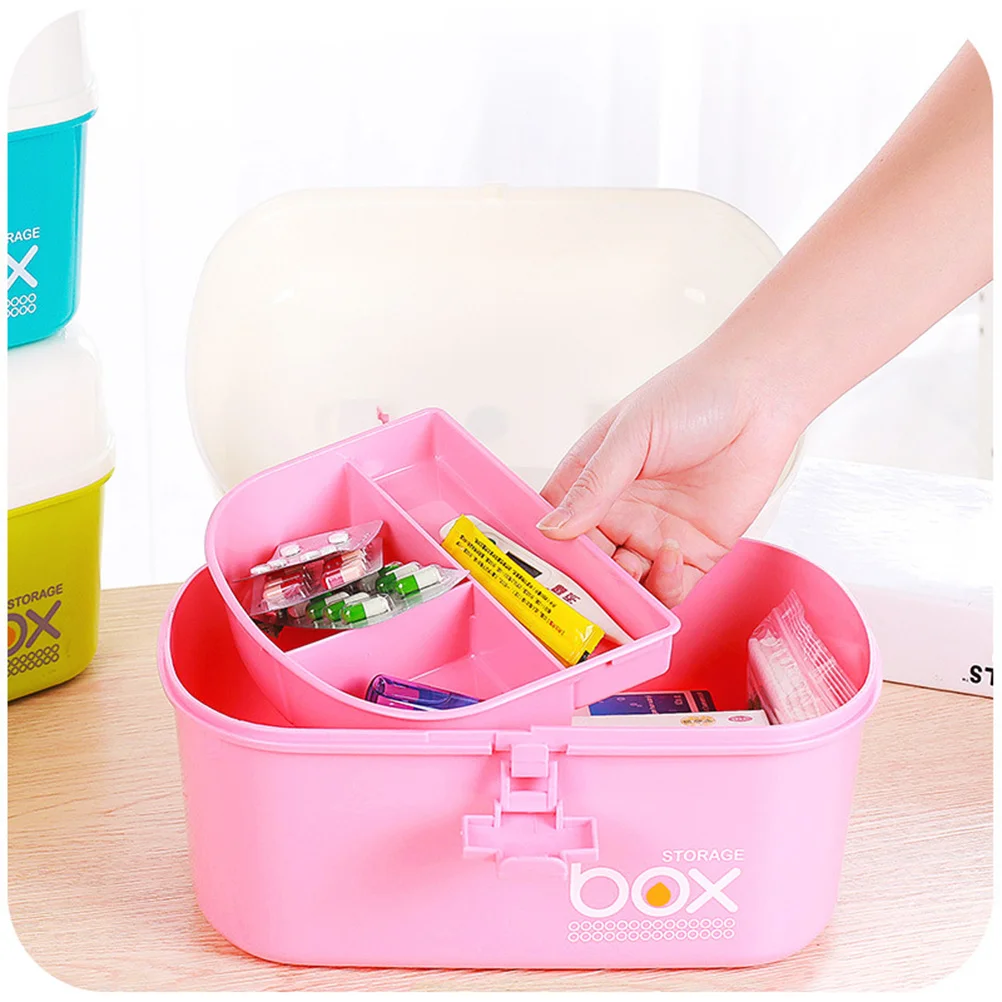 صندوق تخزين أدوات المساعدة مقاس L سعة كبيرة ومتعدد الشبكات منظم محمول لحقيبة حاوية مكان العمل والسفر المنزلي #4