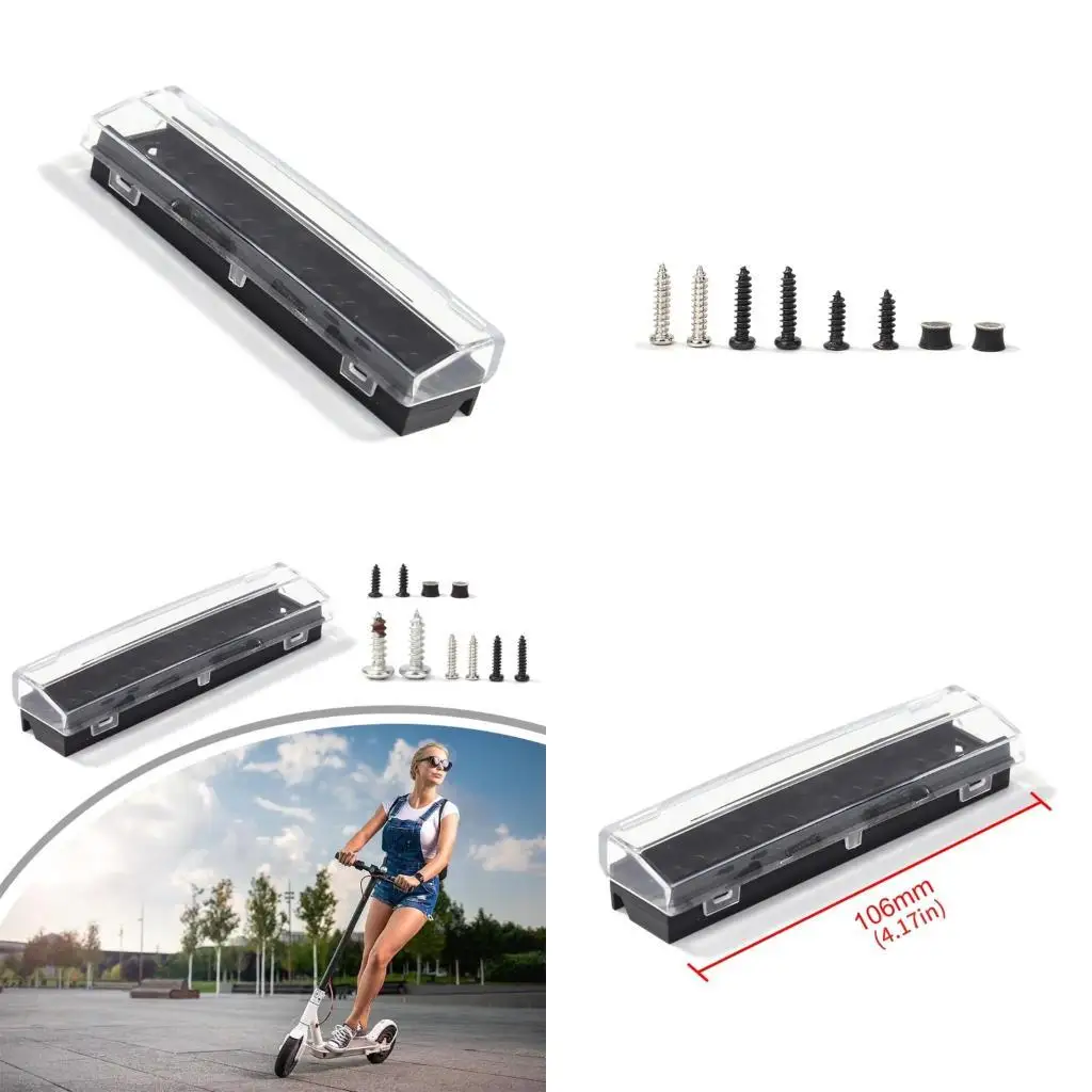 

R6FE Electric Scooter Plastic Headlight Cover Waterproof Dustproof Protective Shield