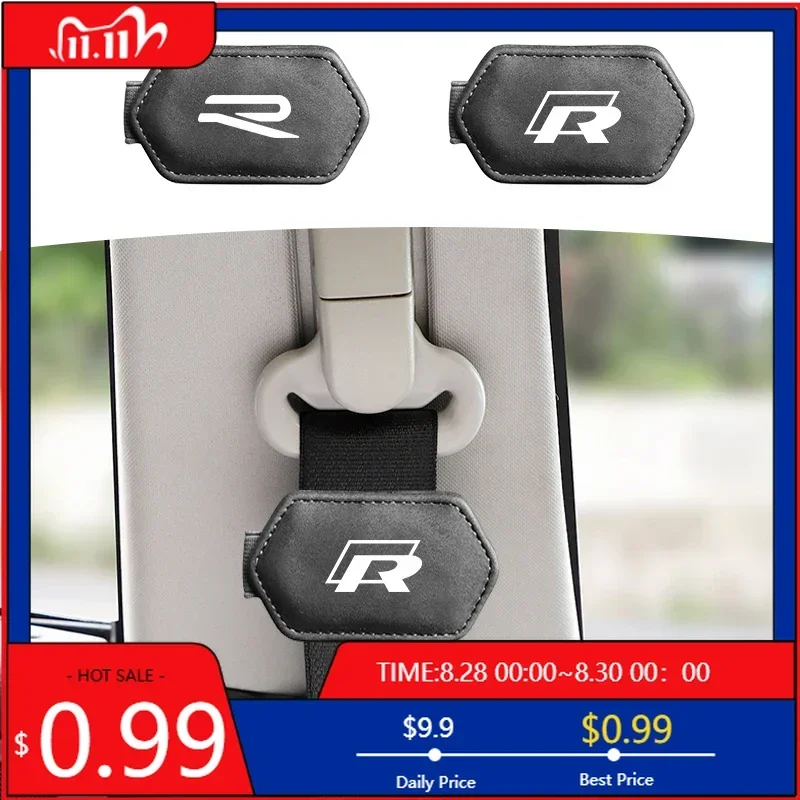 

Зажимы для ремней безопасности VW GTI GOLF 2026: Мини-ограничители ремней безопасности для Volkswagen Tiguan, Bora, POLO, PASSAT, CC, T