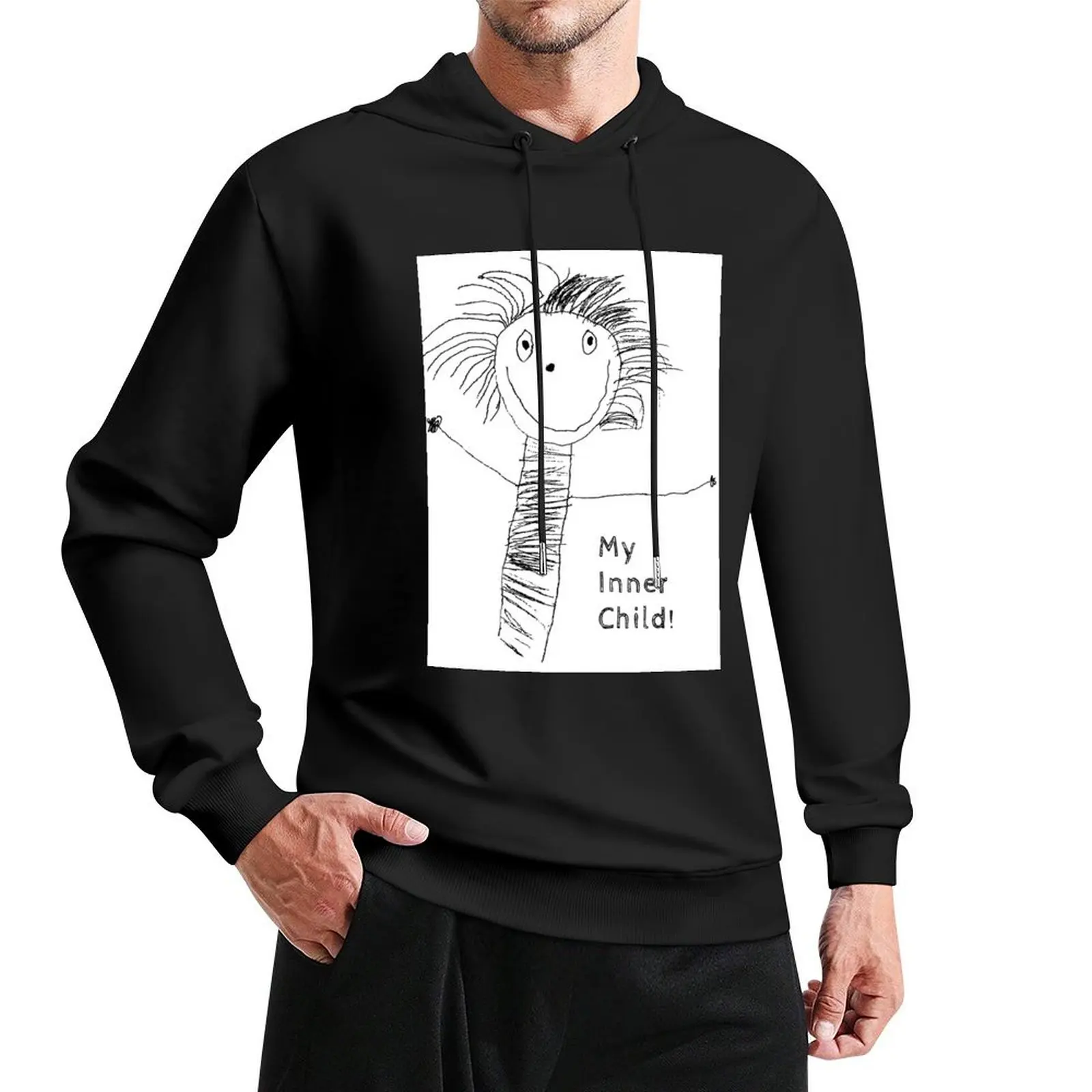 

My Inner Child Pullover Hoodie men clothes blouse graphic t shirts men men's sweat-shirt big size hoodie
