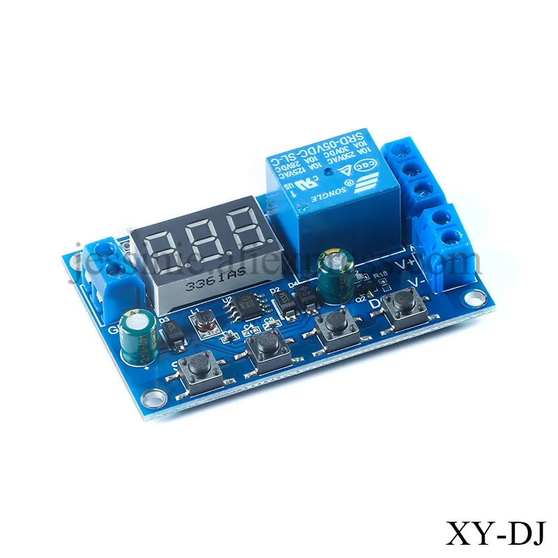 XY-DJ DC 6-40V Battery Charger Discharger Board Undervoltage Overvoltage Protection Board Module Precision Auto Off Module