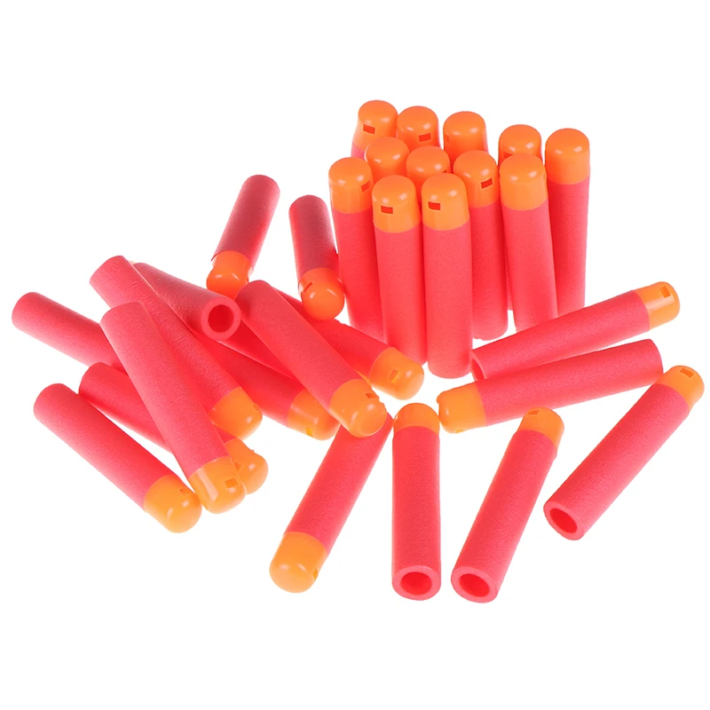 Red Sniper Rifle Darts Bullets Mega for Nerf 9.5cm Mega 12-30Pcs Foam Refill Darts Big Hole Head Bullets for N-Strike Mega