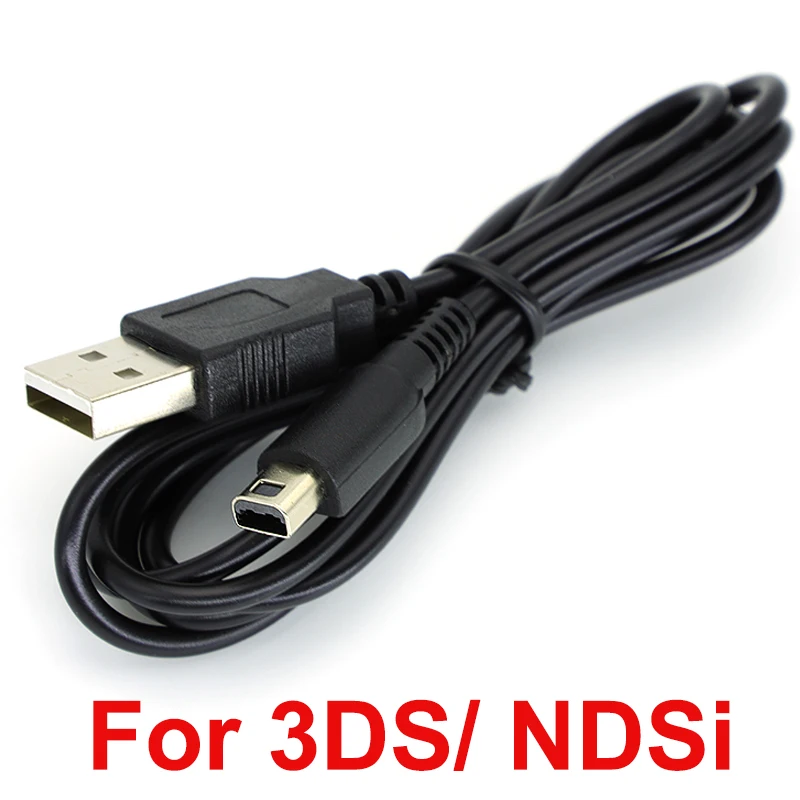 USB Charger Cable Charging Data SYNC Cord Wire for Nintendo DSi NDSI 3DS 2DS XL/LL New 3DSXL/3DSLL 2dsxl 2dsll Game Power Line