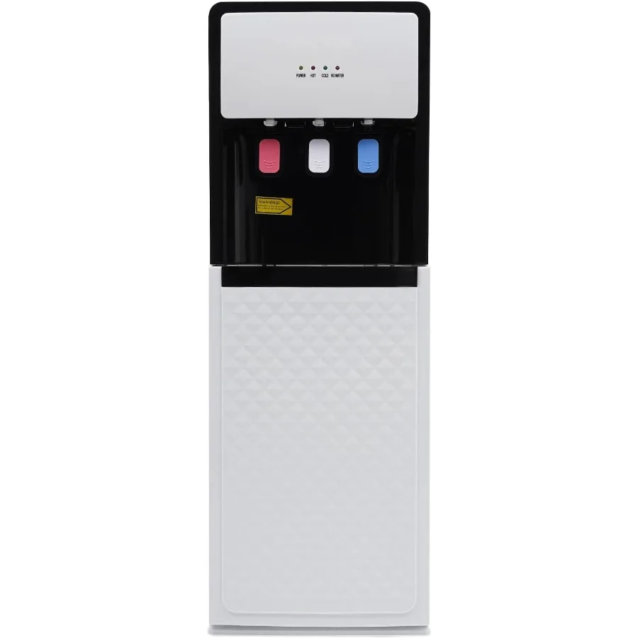 Dispensador de agua de carga inferior con 3 configuraciones de temperatura para botellas de 5 galones Ideal para uso en el hogar, la oficina y la sala de estar Provi