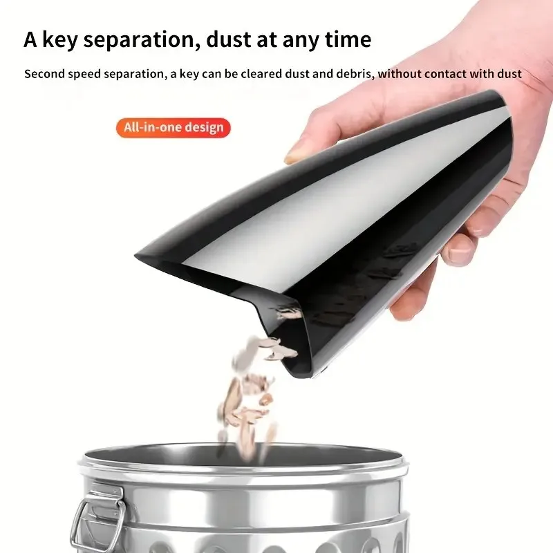 Aspirateur de voiture haute puissance 12V avec forte aspiration pour le nettoyage sec et humide, Compact et Portable pour voitures, maison et petits espaces