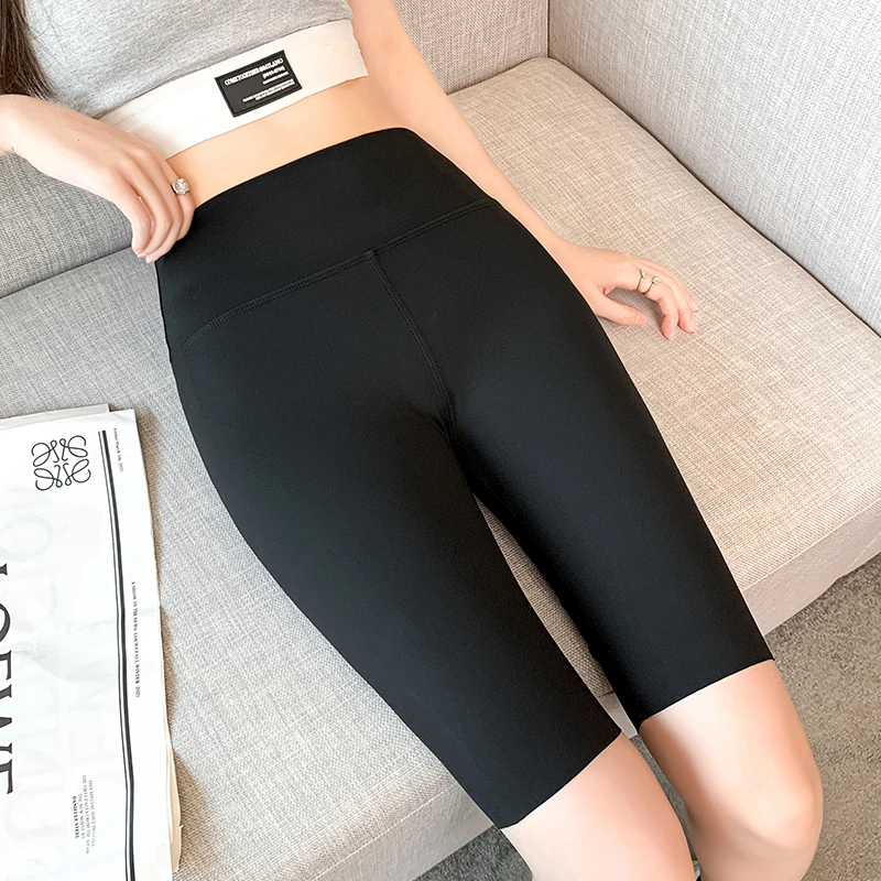 Leggings apertadas de cintura alta com elástico feminino, calça elegante da moda, senhora do escritório, estilo jovem, monocromática, casual, primavera, outono