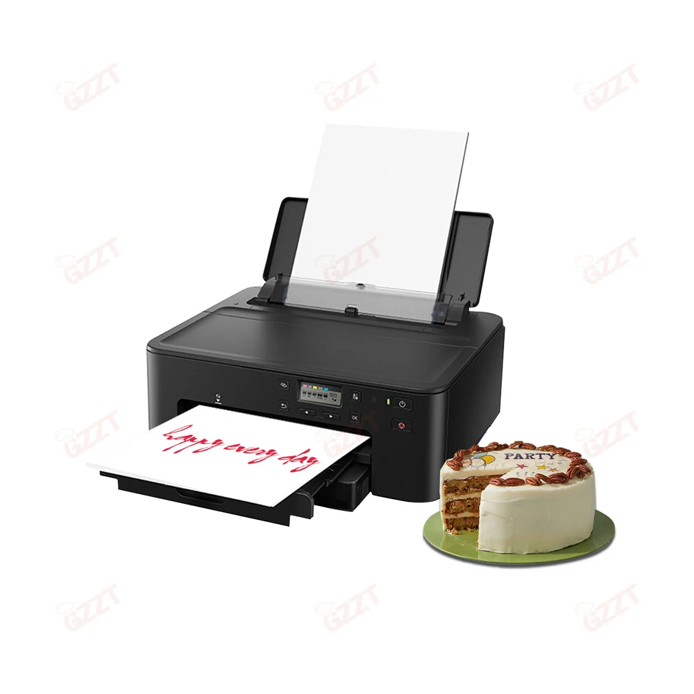 dual paper feed design Digital Cake Printer Baked Goods Edible A4 Wafer Paper Birthday Photo Glutinous Rice Paper Printer