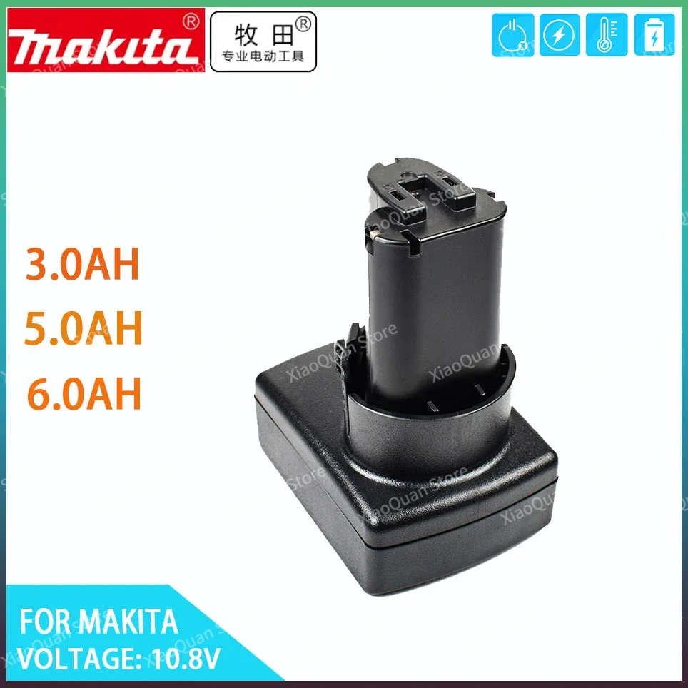 

Makita 6000mAh BL1013 Battery for Makita 10.8V Battery BL1014 DF030D DF330D LCT203W 194550-6 194551-4 Li-ion Replacement Battery