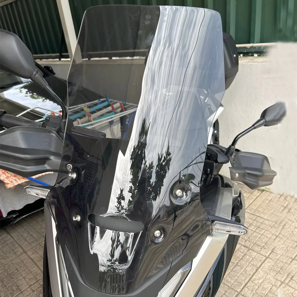

2025 NC750X Windscreen Motorcycle Windshield For Honda NC750 X NC 750X Accessories Heightened Screen Visor Front Glass Deflector