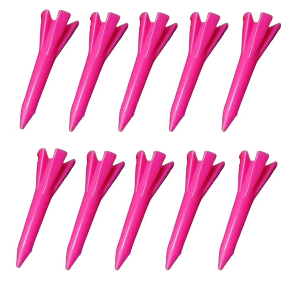 

100Pcs 38mm Golf Tee Set Plastic Improved Durability Golf Ball Holder Reduced Friction Unbreakable Golf Seats Golf Accessories