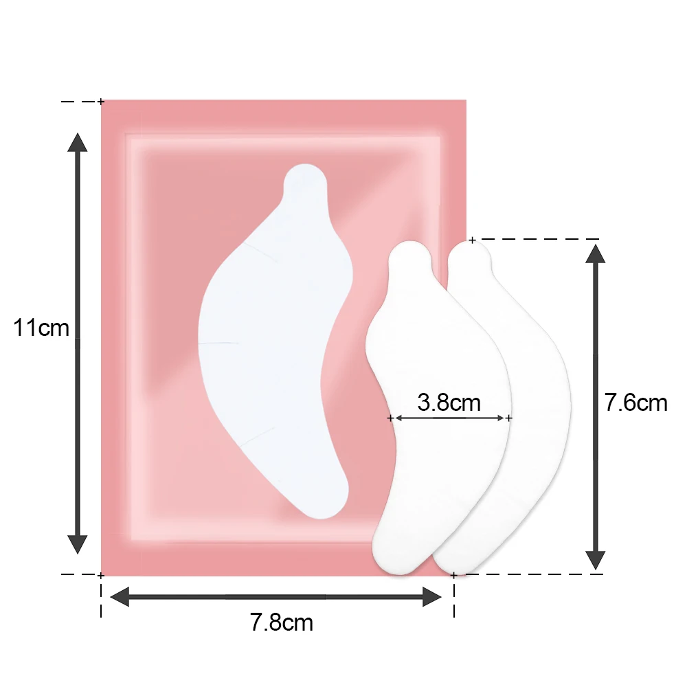 20/50 paia Patch per estensione ciglia Patch idrogel Pad in gel Estensione ciglia sotto cerotti per occhi Cuscinetti per ciglia Patch per ciglia