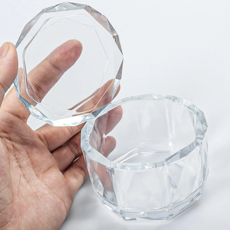 Jar Storage Box Container Epoxy Molds with Lid Mold for Craft Home Decor