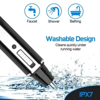 Tondeuse Kemei KM-6630 6631 6632 pour hommes, tondeuse pour nez et oreilles, tondeuse rechargeable pour cheveux, barbe, nez et oreilles, accessoire de toilettage 4