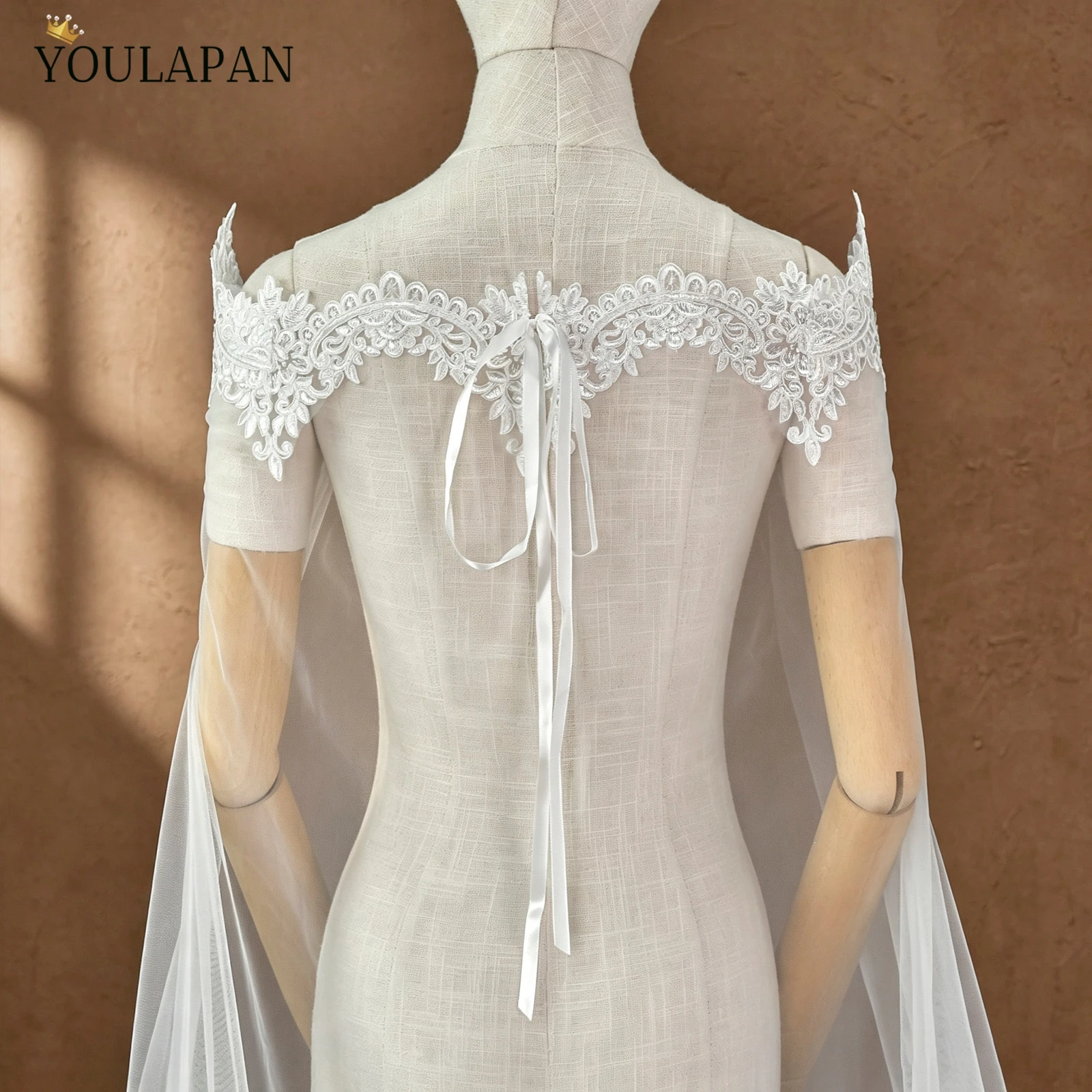 Topqueen g36 xale de noiva sex - Embroidery Veil avaliação e preço