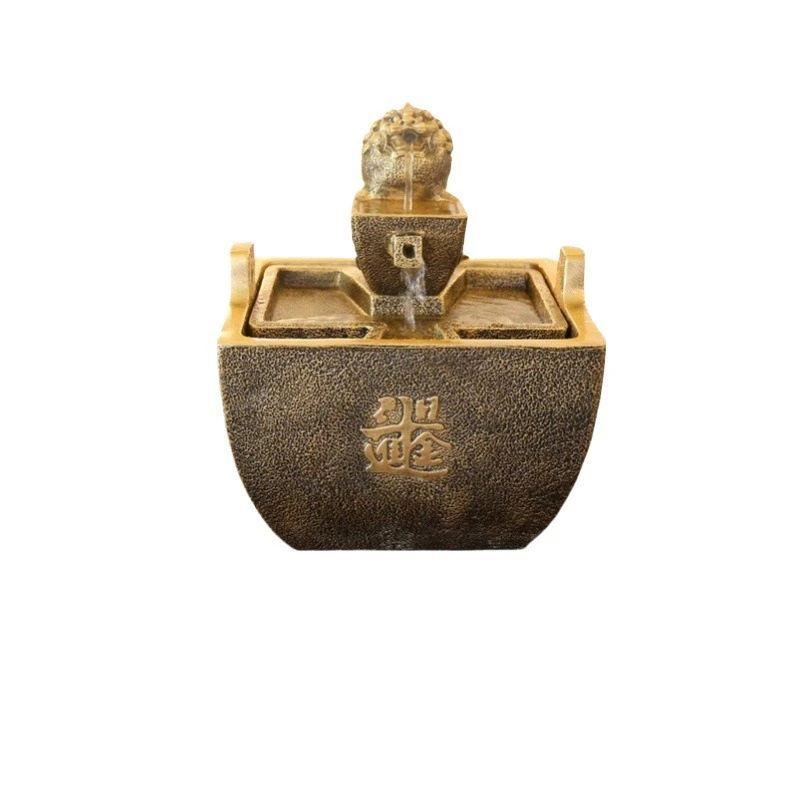 

Daily gold ornaments, lucky water cycle