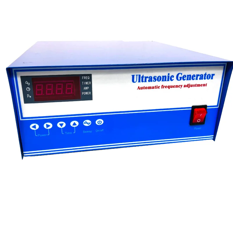 PLC Network RS485 Ultrasonic Generator For Fully Automatic Ultrasonic Cleaning System Auto Engine Hardware Washing Equipment