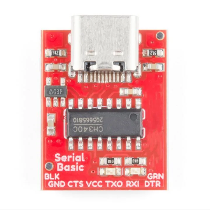 CH340C TYPE C USB 3.3V 5V to TTL Serial Adapter Module Bus Conversion Chip ISP Communicate Connector for STM32 Arduino